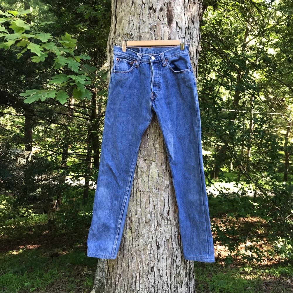 Levi’s 501 blue jeans